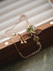 Olive Green CZ Zircon Necklace / Bracelet