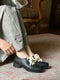 Vintage Lace Up Square Toe Shoes