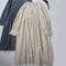 Naturecore Embroidered Vintage Dress