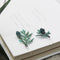 Artistic Pine Branch Earrings