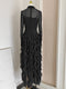 Vintage Polka Dot Maxi Dress