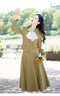 Bow Coat+Suit Skirt 2pcs Set
