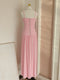 Pleated Maxi Slit Evening Dress
