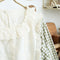 Lace Patchwork Checkered Dress
