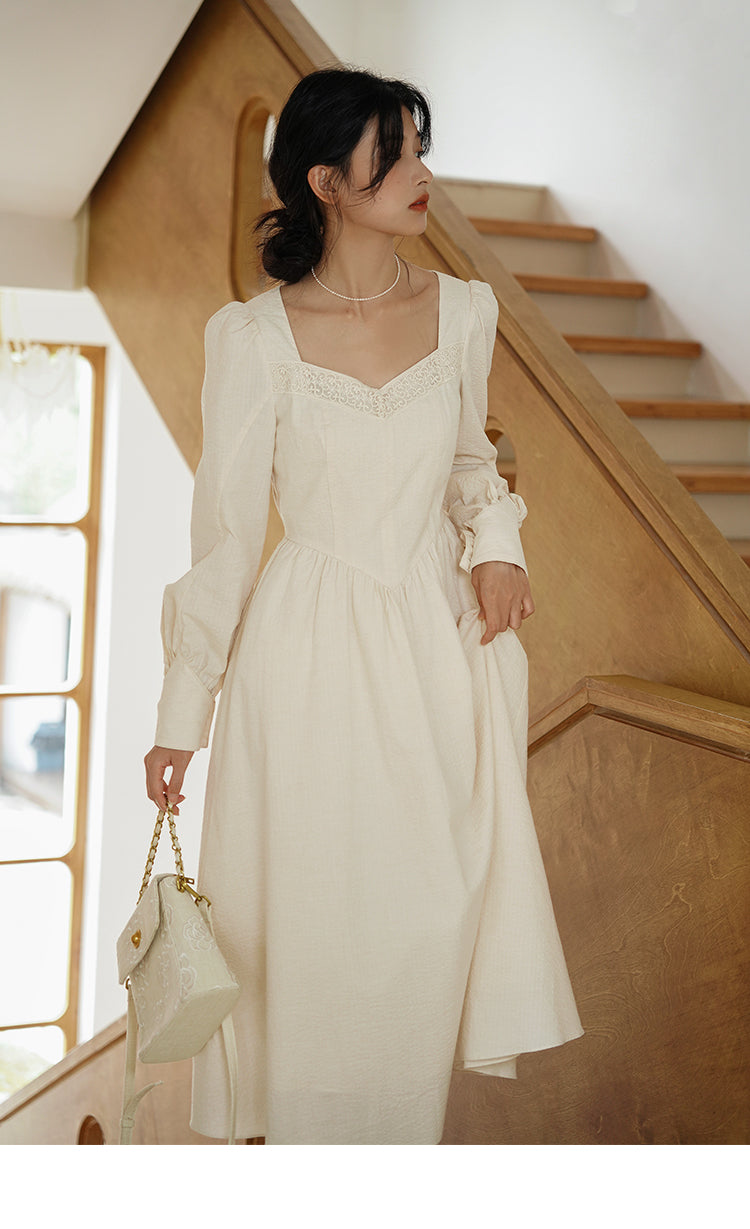 Antique Royalcore Lace Up Dress main image 1
