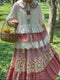 Super Cute Embroidered Drawstring Shirt