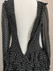 Vintage Polka Dot Maxi Dress