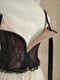 Lace Tube Top & Tulle Skirt  & Scarf 3pcs Set