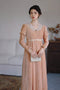 Royalcore High Waist Regency Era Dress