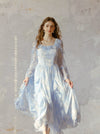 Romantic Cottagecore Maxi Dress