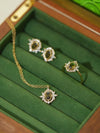 Royal CZ Diamond Earrings/Ring/Necklace