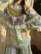 Lace Collar Cute Embroidered Shirt