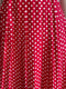Red Polka Dot Vintage Dress With Pockets