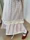 Cute Irregular Design Pinafore Dress