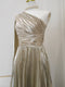 One Shoulder Built-In Bra Maxi Party Dress