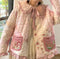 Winter Forest Girl Embroidered Quilted Coat