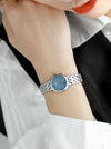 Fashion Waterproof Sliver Wrist Watch