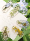 Preserved Natural Plant Flower Hair Pin