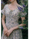 Vintage Cotton Floral Dress