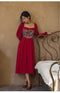 Sale! Red Retro Vintage Dress