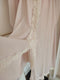 Vintage V Neck Lace 2pcs Dress