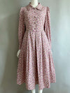 Vintage Floral Long Sleeve Dress