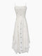 French White Slip Dress