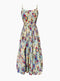 French Floral Holiday Slip Dress