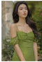 Off Shoulder Green Fairy Dress