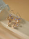 Butterfly CZ Diamond Earrings