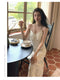 Romantic 3D Embroidered Slip Dress