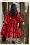Vintage Solid Color Dress