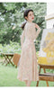 Lace Shirt + Floral Slip Dress 2pcs Set