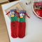 Cute Coral Fleece New Year Gift Socks