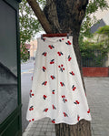 Vintage Knitted Top + Cherry Skirt