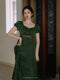 Royal Period Drama Regency Era Dress