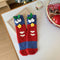 Cute Coral Fleece New Year Gift Socks