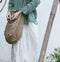 Naturecore Linen Cross-Body Shoulder Bag
