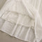 Cotton Eyelet Lace Overall Dress