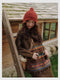 Vintage Ethnic Style Tassel Sweater + Skirt 2pcs Set