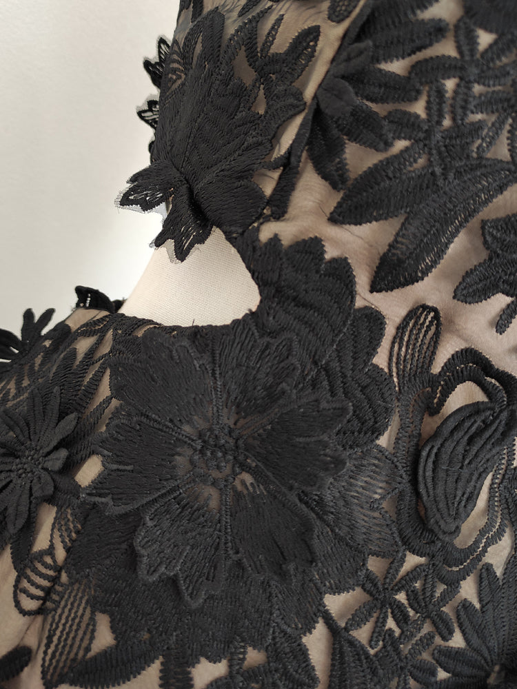 Romantic Embroidered Prom Dress– The Cottagecore
