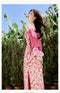 Pink Romantic Cardigan + Dress 2pcs Set