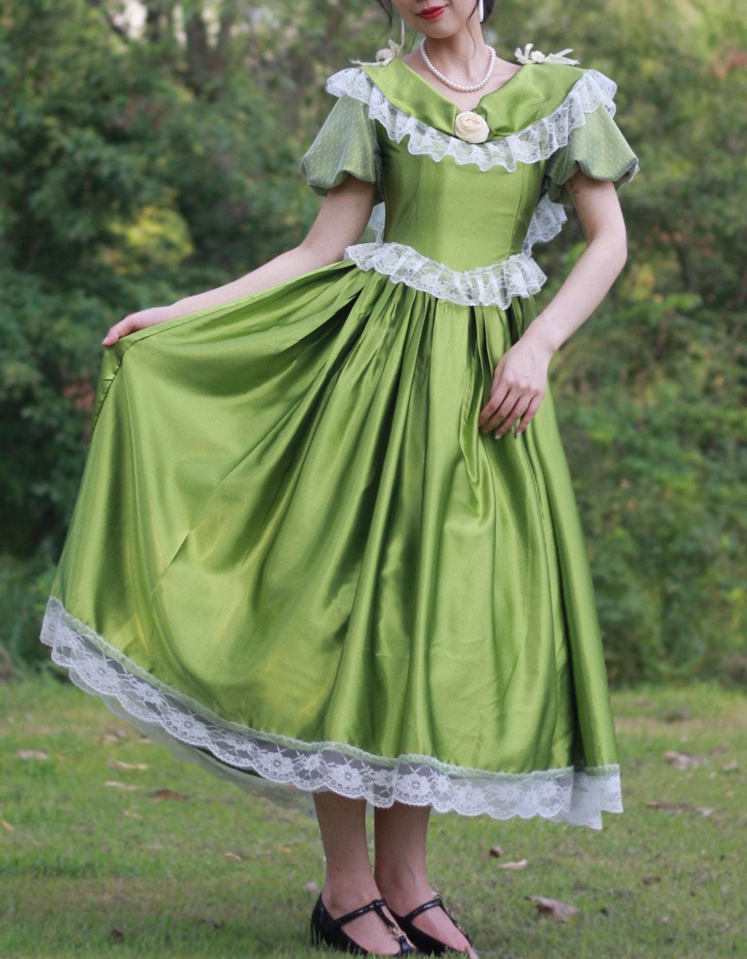 Tess Satin Dress | Ready To Ship | Mahogany