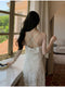 Romantic 3D Embroidered Slip Dress