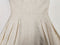 Vintage Beige Jacquard Dress