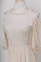 Hollow Out Shoulder Retro Dress