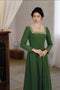 Royal Victorian Corduroy Dress