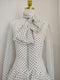 Vintage Polka Dot Maxi Dress
