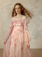 Printed Fairycore Dress