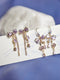 Butterfly CZ Diamond Earrings